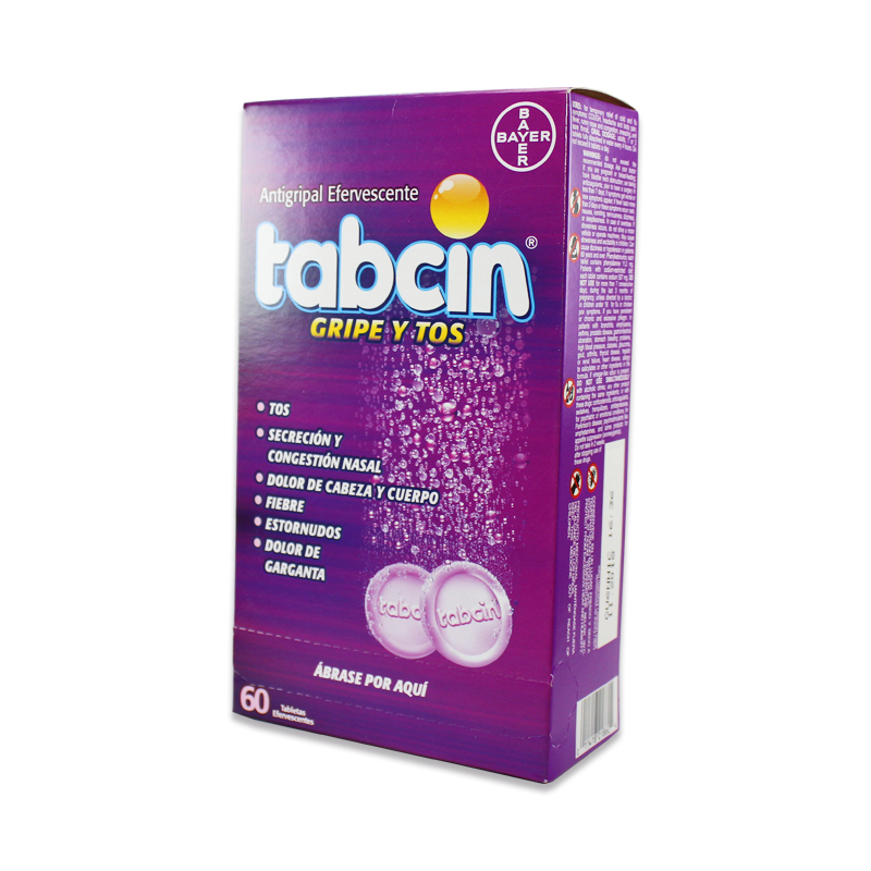 Tabcin Gripe Y Tos Unidad La Moderna