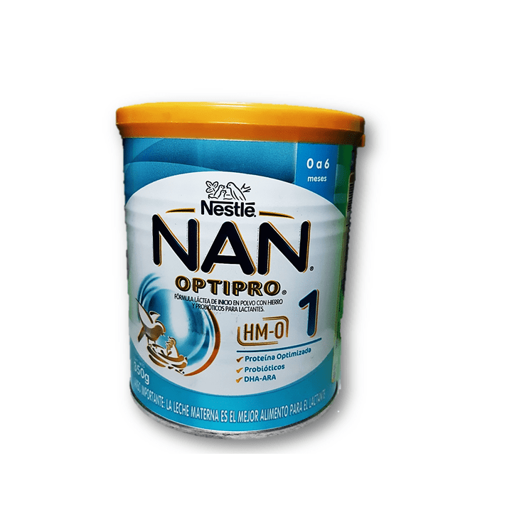 Leche Nido Nan 1 (HM-0) De 0 a 6 meses 350 Gramos.