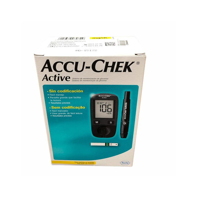 Kit con glucómetro Accu-Chek - Cruz Verde Guatemala